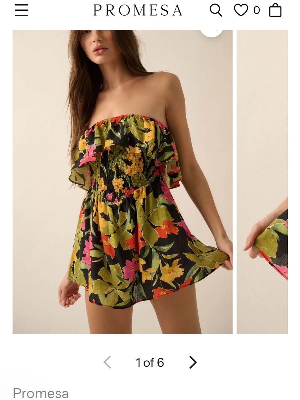Promesa Romper NWT